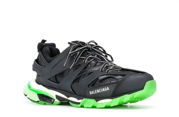 balenciaga glow in the dark track sneakers
