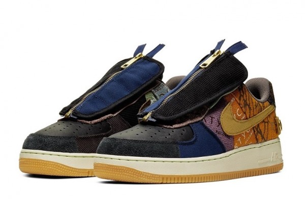 air force 1 travis scott fake vs real