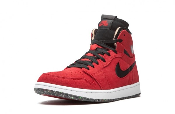 air jordan 1 high zoom red suede