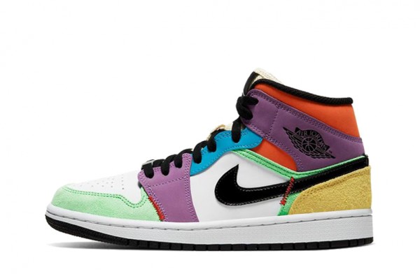 Fake Air Jordan 1 Mid “Multicolor