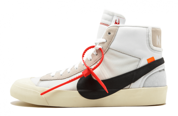 nike blazer high off white