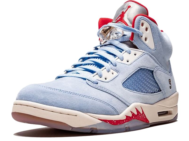 jordan 5 trophy room ice blue